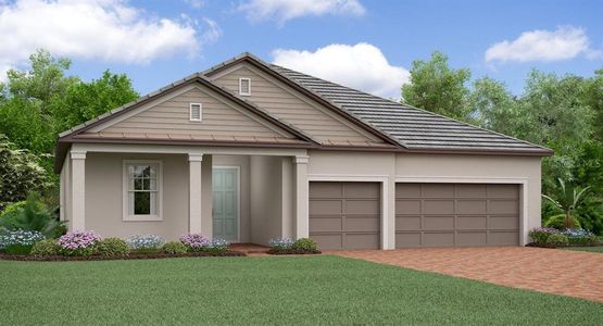 New construction Single-Family house 32267 Cannon Rush Drive, San Antonio, FL 33576 - photo 0