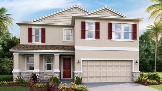 New construction Single-Family house 10610 Eustis Drive, Parrish, FL 34219 Coral- photo 0 0
