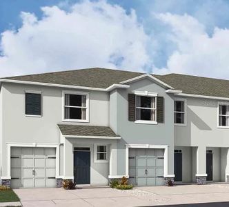 New construction Townhouse house 3541 White Dandelion Court, Plant City, FL 33565 - photo 0