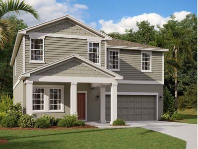 New construction Single-Family house 1610 Meadowlark Drive, Deltona, FL 32725 Teton Homeplan- photo 0