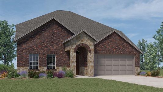 New construction Single-Family house 1807 Pecan Valley Drive, Kaufman, TX 75142 2080 ABILENE- photo 0