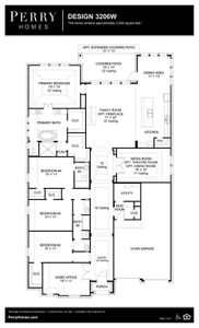 New construction Single-Family house 511 Arrowhead Lane, Haslet, TX 76052 Design 3206W- photo 1 1