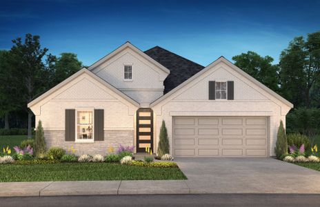 New construction Single-Family house 13318 Pine Lake Bend, Tomball, TX 77375 Plan 4043 Exterior D- photo 0 0