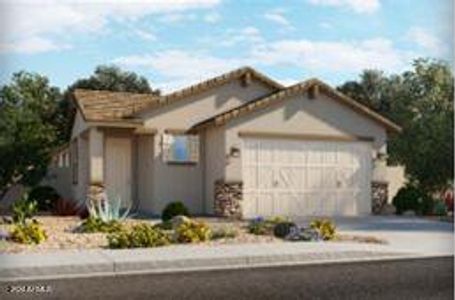 New construction Single-Family house 396 S San Fernando Lane, Casa Grande, AZ 85194 Olive- photo 0