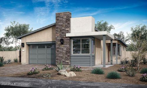 New construction Single-Family house 1546 E Narrowleaf Drive, Gilbert, AZ 85298 Fremont Plan 3504- photo 0
