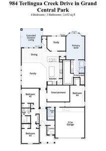 New construction Single-Family house 984 Terlingua Creek Drive, Conroe, TX 77304 Oxford Plan- photo 1 1