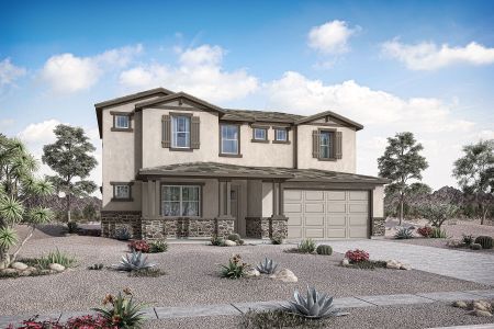 New construction Single-Family house 23152 E Happy Rd, Queen Creek, AZ 85142 Slate- photo 1 1