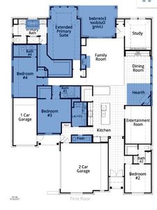 New construction Single-Family house 6607 Mirabeau Lane, Katy, TX 77493 283 Plan- photo 1 1