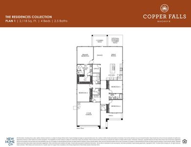 New construction Single-Family house Surprise, AZ 85387 Residences Collection Plan 4002- photo 3 3