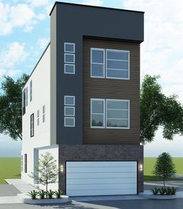 New construction Single-Family house 1805 Emir Street, Unit A, Houston, TX 77009 - photo 0
