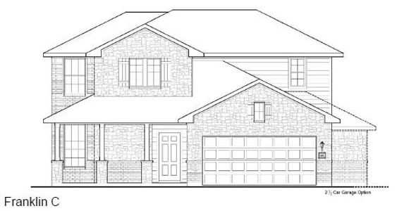 New construction Single-Family house Franklin, 11034 Moon Light Drive, Needville, TX 77461 - photo