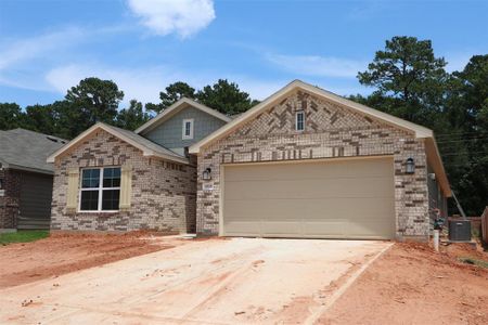 New construction Single-Family house 10025 Bigfoot Wallace Drive, Montgomery, TX 77316 Boone - Smart Series- photo 1 1