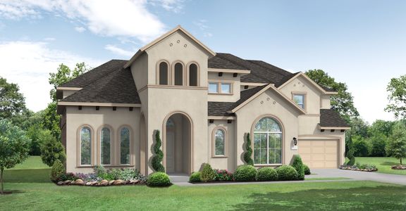 New construction Single-Family house Jacksonville II (4898-HL-70), 12718 Jade Valley Trail, Cypress, TX 77433 - photo