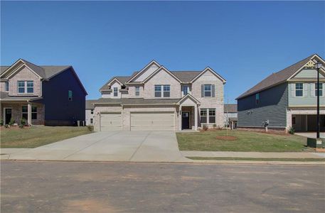 New construction Single-Family house 2417 Cadenza Circle, Dacula, GA 30019 Abigail II- photo 0