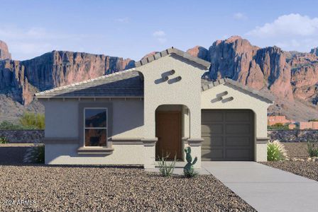 New construction Single-Family house 12313 E Aster Lane, Florence, AZ 85132 Ava- photo 0