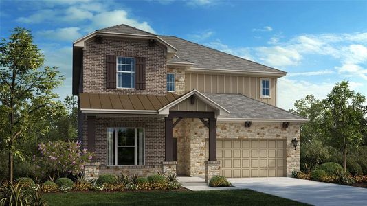 New construction Single-Family house 20916 Sika Deer Drive, Pflugerville, TX 78660 Parmer- photo 0 0