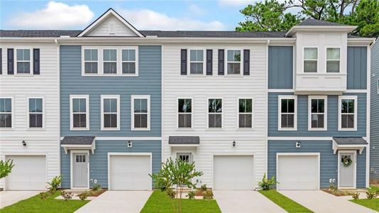 New construction Townhouse house 87 Werner Brook Way Sw, Atlanta, GA 30354 Brookgreen- photo 0