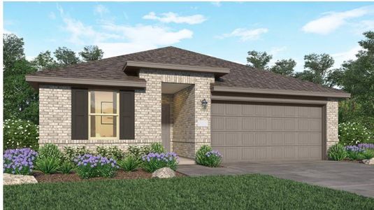 New construction Single-Family house 9834 Cliffside Ridge Drive, Baytown, TX 77521 Knightley- photo 0