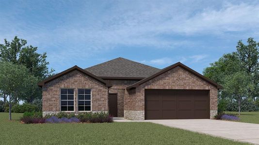 New construction Single-Family house 908 Gentle Rain Drive, Princeton, TX 75407 H40H Winchester - photo 0