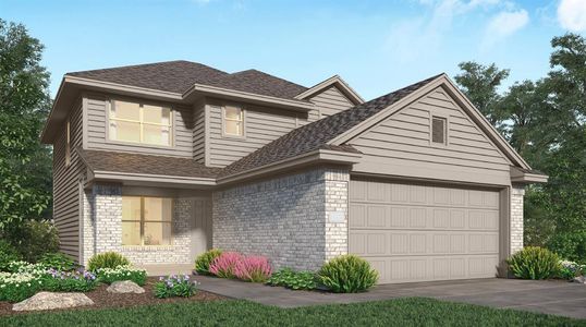 New construction Single-Family house 3004 Ash Ray Drive, Katy, TX 77493 Hawthorn IV- photo 0 0
