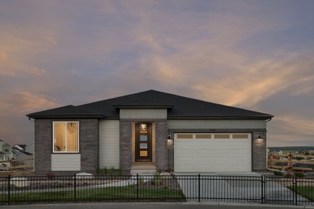 New construction Single-Family house 690 Tubman Drive, Elizabeth, CO 80107 Parklane- photo 0