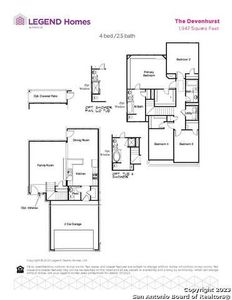 New construction Single-Family house 2443 Applewhite Meadow, San Antonio, TX 78224 Devonhurst- photo 2 2