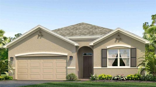 New construction Single-Family house 1460 Orchardgrass Circle, Parrish, FL 34219 Cali- photo 0