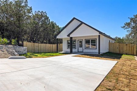 Full sod front yard with covered front porch