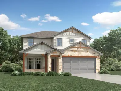 New construction Single-Family house 11523 Buffalo Grove, San Antonio, TX 78245 The Matador (870)- photo 0