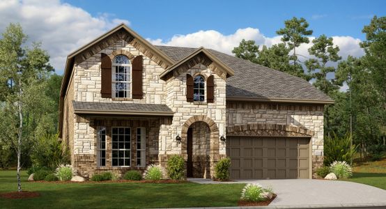 New construction Single-Family house Azure w/ Media Standard, 1041 Canuela Way, Fort Worth, TX 76247 - photo