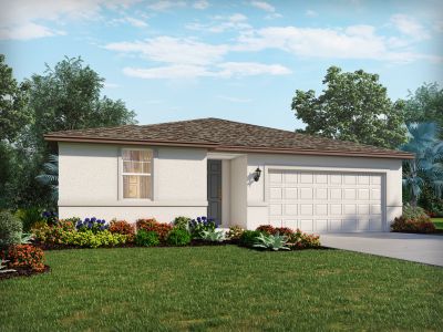 New construction Single-Family house 13506 Westbridge Blvd, Spring Hill, FL 34609 Hibiscus- photo