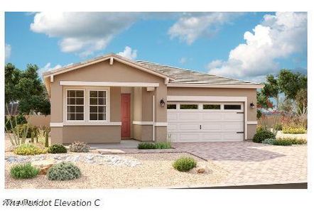 New construction Single-Family house 40040 W Elm Drive, Maricopa, AZ 85138 Peridot- photo 0 0