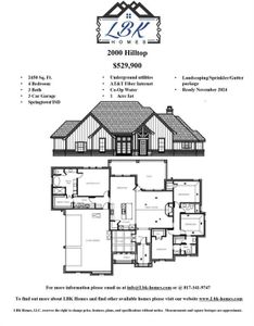 New construction Single-Family house 2000 Hilltop Cove, Springtown, TX 76082 - photo 0