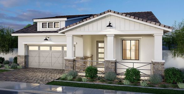 New construction Single-Family house Residence One, 5935 E Redmont Drive, Mesa, AZ 85215 - photo