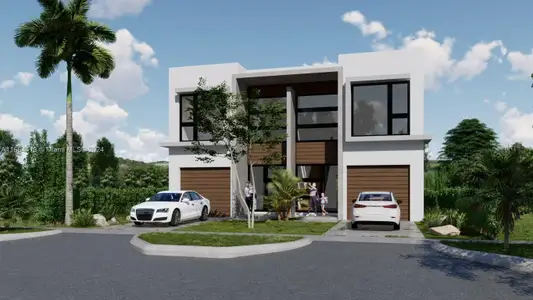 New construction Townhouse house 3616 Thomas Ave, Miami, FL 33133 - photo 0