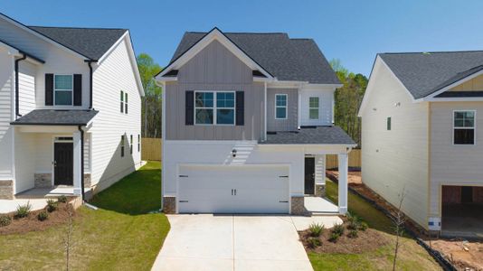 New construction Single-Family house 11874 Aukerman Way, Hampton, GA 30228 Saratoga- photo 0