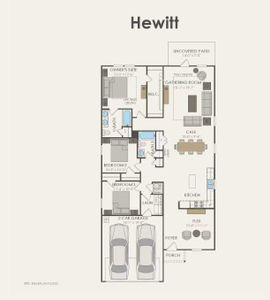 Pulte Homes, Hewitt floor plan