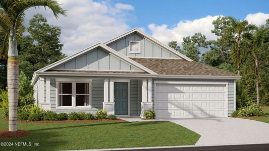 New construction Single-Family house 53 Hulett Woods Road, Palm Coast, FL 32137 - photo 0