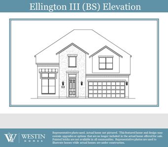 New construction Single-Family house The Ellington III, 5018 Sparrow Springs Drive, Katy, TX 77493 - photo