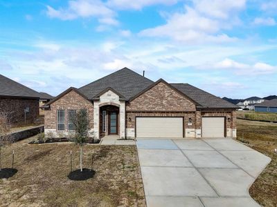 New construction Single-Family house 12920 French Quarter Drive, Willis, TX 77318 Briarwood A w/Stone and Study- photo 1 1
