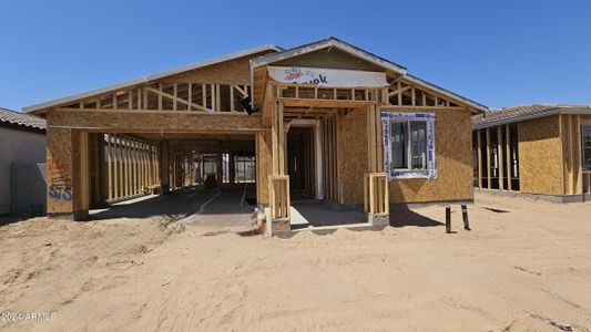 New construction Single-Family house 2042 E Lariat Avenue, San Tan Valley, AZ 85140 Violet Homeplan- photo 1 1