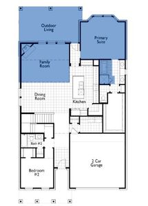 New construction Single-Family house 14504 Leatherleaf Lane, Aledo, TX 76008 Redford Plan- photo 2 2