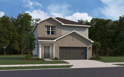 New construction Single-Family house 14882 Calderon Dr., Montgomery, TX 77316 Endeavor- photo 0