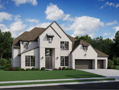 New construction Single-Family house Casoria, 29814 Aaron River Trail, Fulshear, TX 77441 - photo