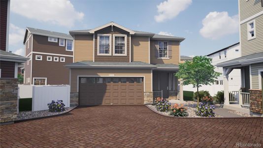 New construction Single-Family house 1106 Sugarloaf Lane, Erie, CO 80516 - photo 0
