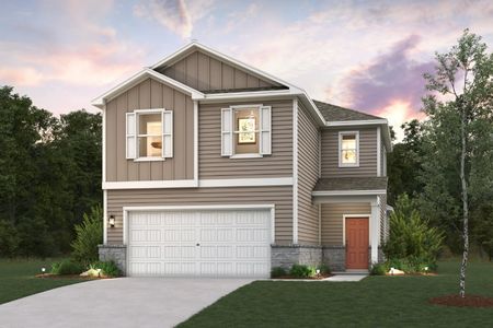 New construction Single-Family house 4208 Clarisse Street, New Braunfels, TX 78130 Frederick - 2260- photo 0 0