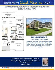New construction Single-Family house 29630 Cedar Elm Way, Tomball, TX 77375 The Hennessey- photo 1 1