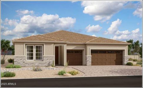 New construction Single-Family house 17593 W Red Fox Road, Surprise, AZ 85387 Darius- photo 0