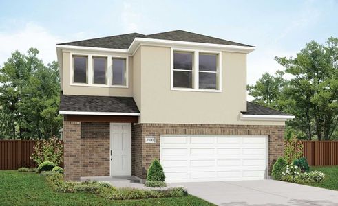 New construction Single-Family house Journey Series - Meridian, 2203 Gabby Cole Lane, San Antonio, TX 78253 - photo