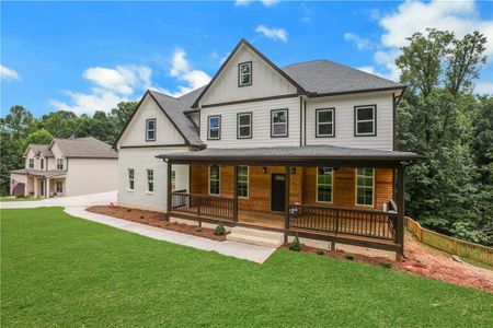 New construction Single-Family house 4214 Quail Creek Drive, Flowery Branch, GA 30542 - photo 1 1